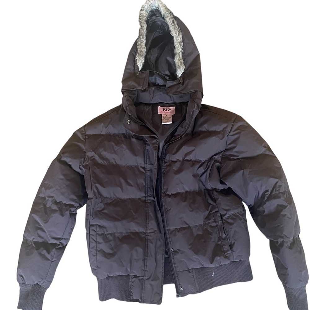 Ely outerwear hooded jacket XL